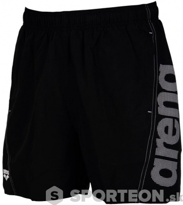 Pánské plavecké šortky Arena Fundamentals Logo Boxer Black/White