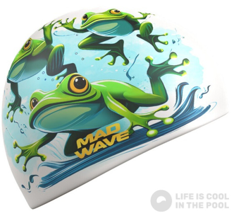 Plavecká čiapka Mad Wave Frogs Silicone Cap