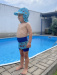 Dojčenské plavky AquaKiddo Swim Nappy Cars