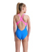 Arena Pastime Swimsuit V Back Girls Blue