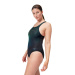 Speedo Digital Printed Medalist Black/Harlequin Green