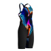 Speedo Fastskin Endurance+ Max Openback Kneeskin Girls Black/Blue