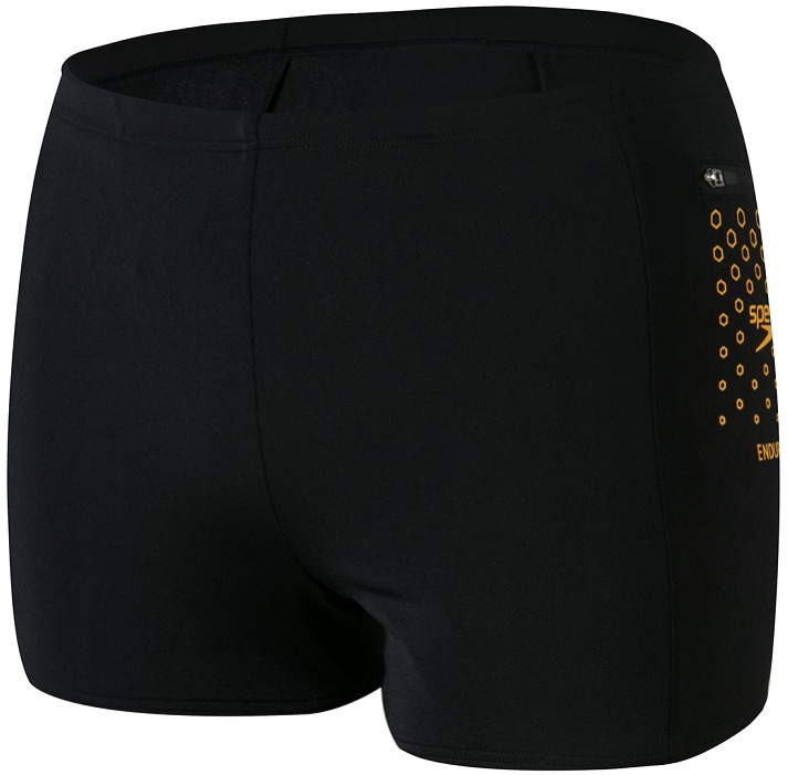 Pánske plavky speedo pocket aquashort black/mango 32