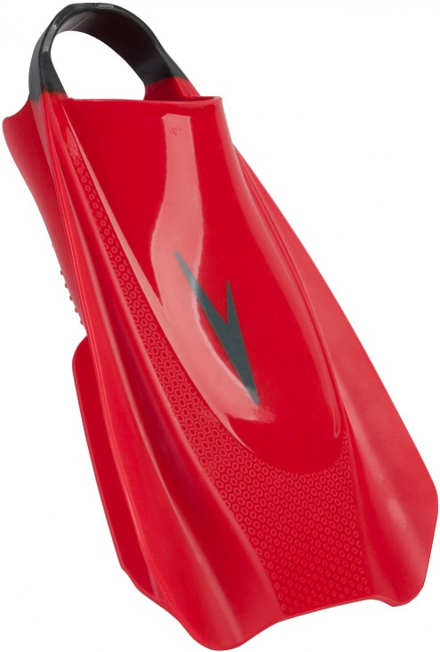 Speedo fury training fin lava red/chill blue/grey 9-10