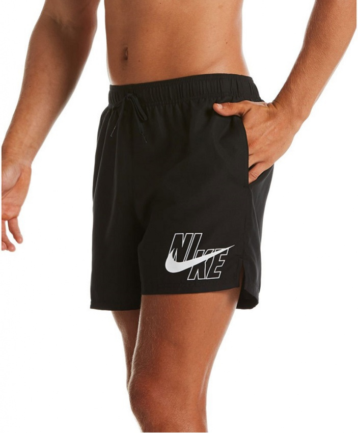 Nike logo lap 5 black s