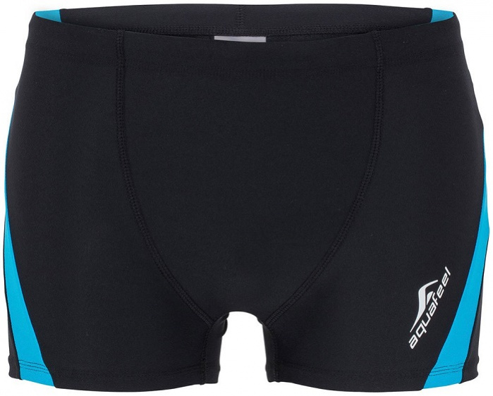 Aquafeel short black/light blue 32