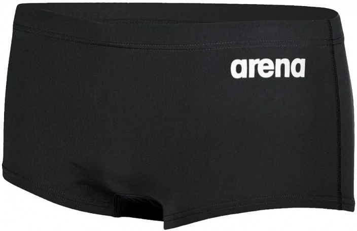 Arena team swim low waist short solid black l - uk36