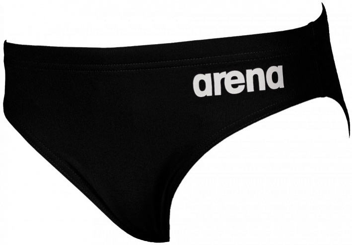 Arena solid brief black 32