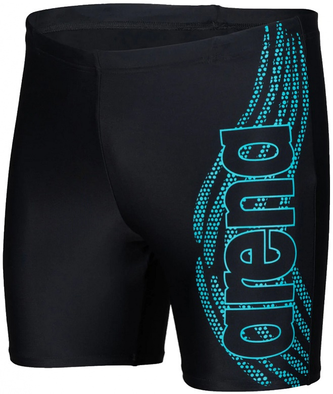 Arena men swim mid jammer graphic black s - uk32