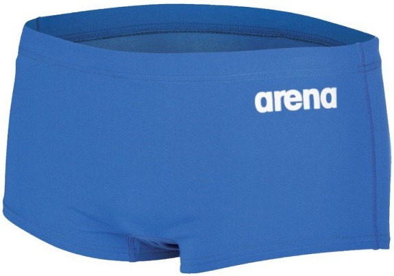 Arena team swim low waist short solid royal/white l - uk36