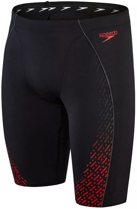 Speedo eco endurance+ pro jammer black/fed red xxs - uk28