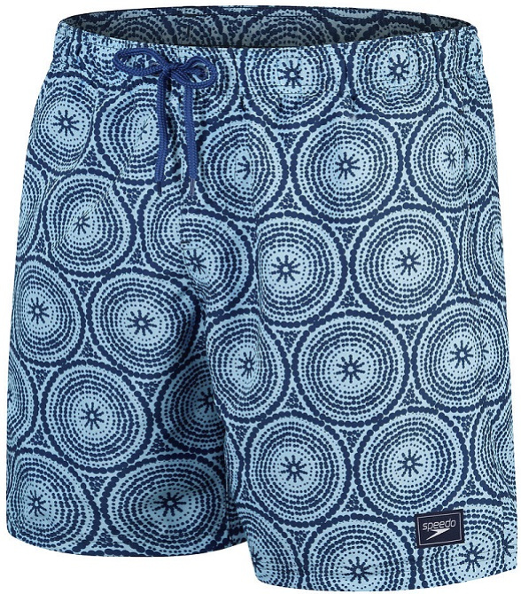 Speedo printed leisure 18 watershort blue tack/ammonite s - uk32