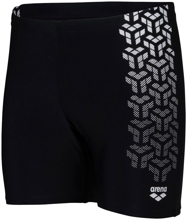 Arena kikko v swim mid jammer graphic black/white s - uk32