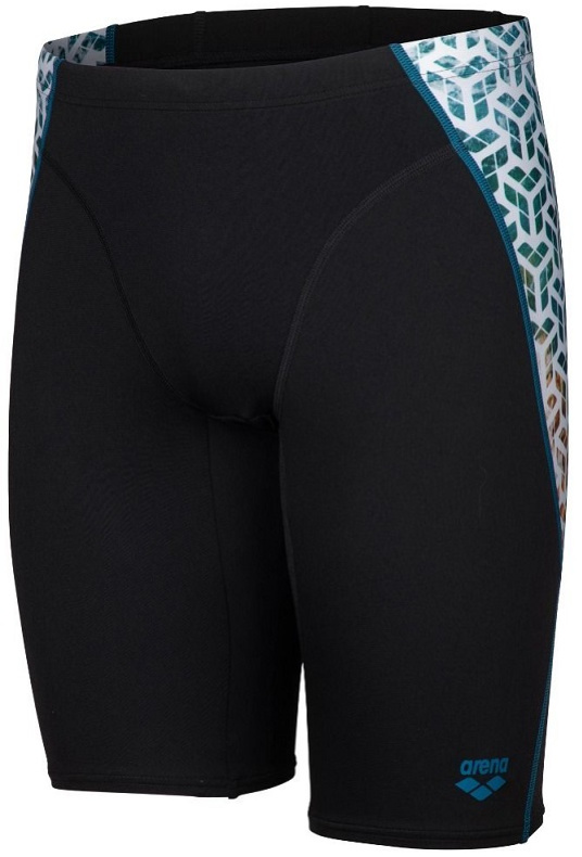 Arena planet water swim jammer black/white multi l - uk36