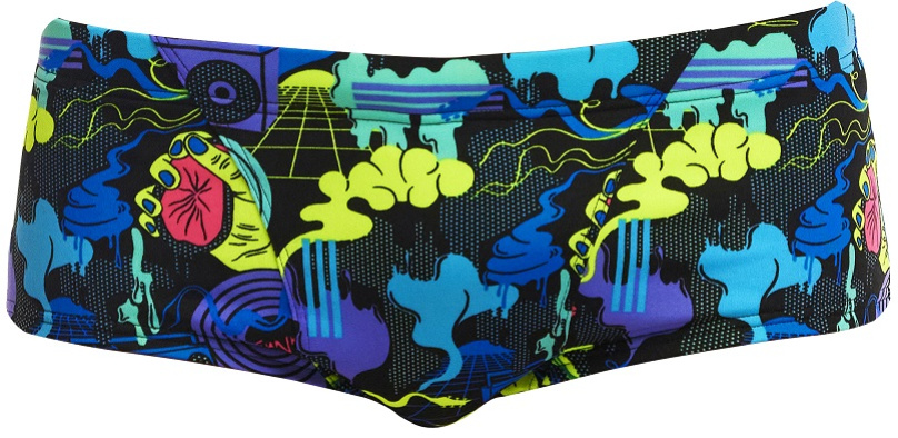 Funky trunks poppy long classic trunks s - uk32