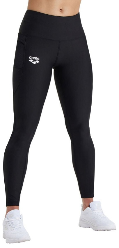 Arena team long tight panel black xs