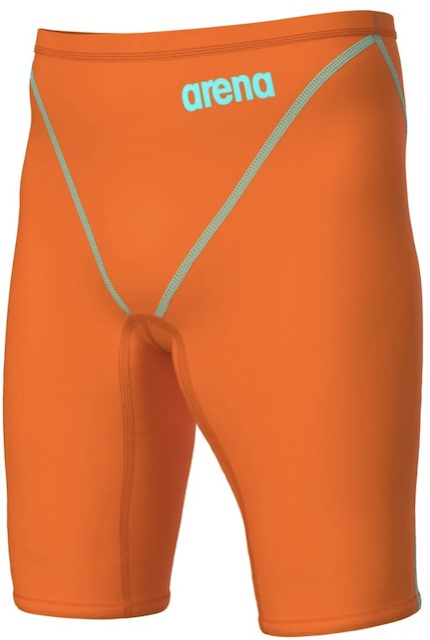 Arena powerskin st next jammer orange/teal 3xs - uk26