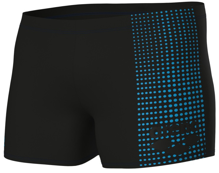 Arena foggy dots swim short black/blue l - uk36