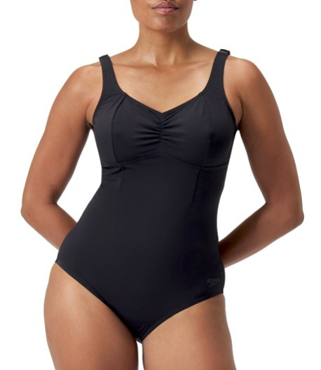 Speedo shaping aquanite black m - uk34