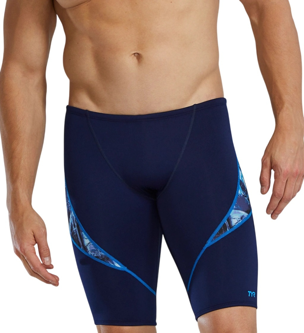 Tyr durafast elite jammer reflecta blue ice xs - uk30