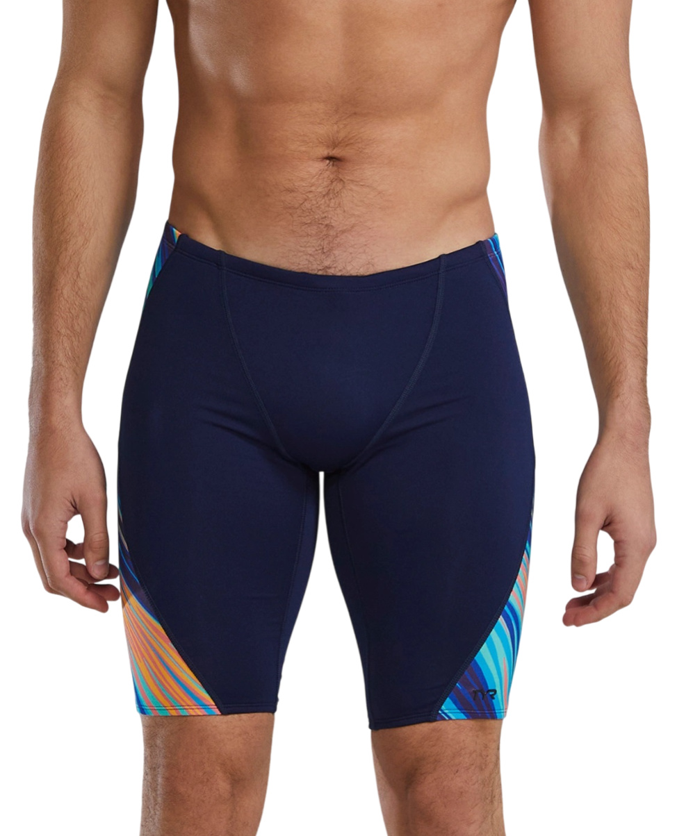 Tyr durafast elite jammer riptidal blue/orange m - uk34